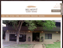 Tablet Screenshot of belmontguesthouse.co.za